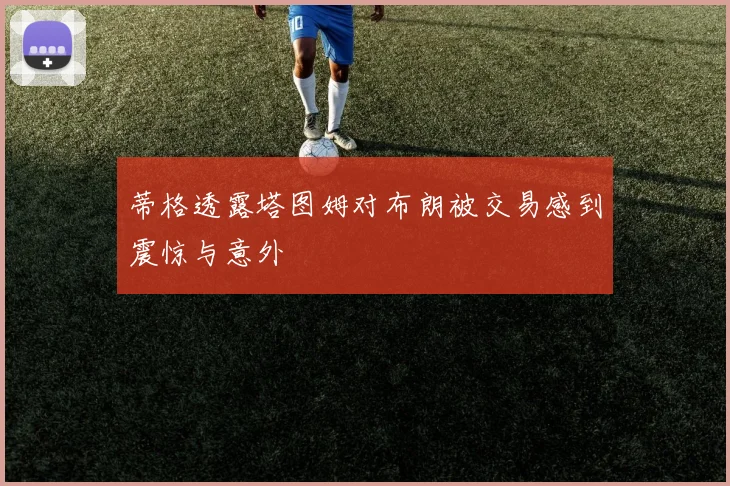 蒂格透露塔图姆对布朗被交易感到震惊与意外